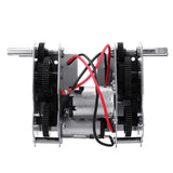 1 Set Metal Gearbox Steel Gear Drive System Gear Box For Heng Long Tank 3818 German Tiger I / 3819 German Eopard 1/16 RC Tank