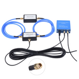 Magnetic Antenna Amplifier Portable 250MW Passive Loop Antenna SMA/BNC/3.5MM Audio Low Loss Broadband For And VHF