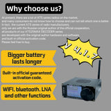 ATS-25MAX HAM Frequency Modulation Radios Searching CW Decoding WiFi LNA BT Function Decoder V2 2.4Inch Full Band Radio Receiver