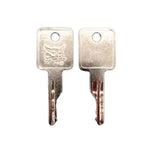 2pcs Bobcat key is applicable to S550, s185 skid steer loader, sweeper key, s331 / S160 Excavator parts