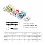 600Pcs Heat Shrink Butt Connectors Kit,Seal Part Waterproof Heat Shrink Connector Insulation Wire Terminal Welding Tool