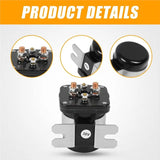 Exclusive Solenoid 36V 4 Terminal For 1989-EZGO,Club Car DS, Jersey, Golf Cart 20468G1, Columbia Electric G4 G8 G9 G11 G1