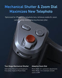 Telesin Master Grip Kit for IPhone 17 Pro/17Pro Max, Magnetic Camera Grip, Built 3200mAh Battery Wireless Charging Cooling Case