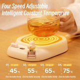 40W Coffee Mug Warmer Cup Heater Electric Hot Plate 4 Temperature Settings Warmer Coaster for Tea Milk Water Heating Pad 220V
