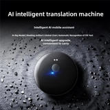 AI 102 Intelligent AI Mobile Assistant 50 Languages Bluetooth Voice Translator Audio Photo Recognition Translation