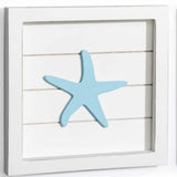 1 PC High Quality Wall Art Seashells Wall Art Rustic Beach House Bathroom Wall Decor Beach Decorations For Home