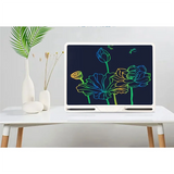 20 Inch Rechargeable LCD Electronic Drawing Board Colorful Writing Board Graffiti Handwriting Board Drawing Board,