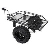 RC Bucket Trailer Simulation Trailing Car for TRX4 D90 SCX10 CC01 1/10 DIY Parts 1/10 RC Car Trailer RC Car Accessories Metal