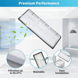 -For Roborock S7 Maxv Ultra / S7 Pro Ultra Vacuum Cleaner Main Side Brush Hepa Filter Mop Cloth Bags Replacement Parts