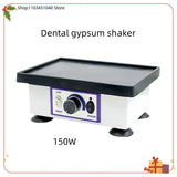 square Dental Vibrator Variable Speed Lab Shaker Oscillator Vibrating Machine for Mixing Plaster/Gypsum Pouring Models 150W