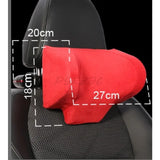 Car Multifunctional Adjustable Headrest Neck Protection Pillow Car Memory Cotton Driver and Passenger Seat Bracket Headrest