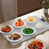 Electric Food Warming Mat with 3 Gear Temperature And Time Control Versatile Food Warmer Heating Mat for Kitchen