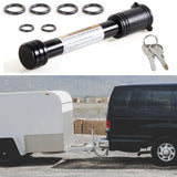 Trailer Hitch Locking Pin Fits 2 Inch Receiver Tow Receiver Hitch Lock 5/8 Inch Pin Anti-Rattle O-Rings for Tow Truck Boat Bike