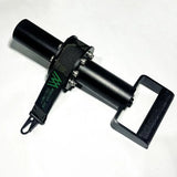 Black Portable Wrist Twister And Wrist Roller Combo Stainless Steel Rotation Curl Training Device Fitness Exercise Equipment