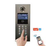 Waterproof 7 Inch Tuya Smart IP TCP Video Door Phone Intercom System for Multi Apartments Building