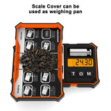 Digital Precision Pocket Scale 200x0.01g – Calibration Weight Included for Jewelry, Coins & More
