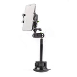 Universal Car Suction Cup Mount with Adjustable Metal Magic Arm Stand for GoPro/Insta360 & DJI Action & Action2 and Phones