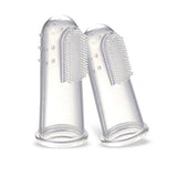 200pcs Pet Finger Toothbrush Soft Silicone Dog Cat Teeth Cleaning Dental Care