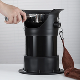 For Cafe Home Bar Office Compatible For Espresso Coffee Grounds Disposal And Recycling Trash Can With Removable Non-Slip Ba