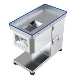 1800W Commercial Meat Slicer SUS Meat Cutter 8KG/Min Auto Multi Functional Meat Grinder For Restaurant Kitchen Food Processing