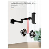 GW-Wall Mount Tablet Stand Adjustable Long Arm Stretchable Cell Phone Stand For 4-13 Inches
