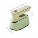 Mini Steam Iron For Quick Heating, Portable Handheld Ironing Machine, 180 ° Rotatable Folding Handle For Dry And Wet Ironing