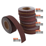 Sandpaper Rolls 4/5 Grits Emery Cloth Roll with Dispenser 6 Meters Sanding Blet for Automotive Wood Metal Polishing Abrasive