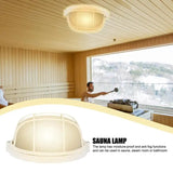 Sauna Lamp Sauna Room Explosionproof Lamp Anti-High Temperature Portable Anti-fog Light For Sauna Rooms Steaming Rooms Bathrooms