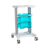 Portable Auxiliary Cart Multifunction Organizer Carts Esthetician Supplies Wheels Trolley Aesthetic Trolley for Beauty Salons