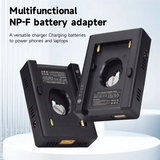NP-F To V Mount Battery Converter Adapter Plate For Canon 5D2 5D3 DSLR Camera LED Light Monitor