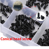 450pcs M2 M2.5 M3 Laptop Computer Screws Kit Set for SSD IBM HP Dell Lenovo Sony Toshiba Gateway Acer Hard Drive SATA, (15-Size)