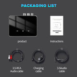 Bluetooth 6.0 Car Receiver Transmitter aptX HD 3.5mm Jack Aux Wireless Adapter Music for TV Car 2 RCA  Audio Receiver Adapter