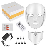 Microcurrents LED Beauty Mask Physiotherapy Facials Equipment Home Use Beauty Mask Devices Red Light Therapy Face Instrument