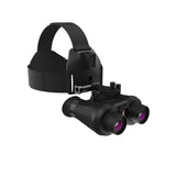 Naked Eye 3D VR Night Vision Device, Head Helmet Mounted, 4K HD Tactical Digital Infrared Binoculars, Night Vision