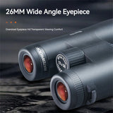 LG25 Handheld Professional HD Binoculars ED Lens Large 50mm Objective Lens Bak4 Prism Waterproof Telescope for Outdoor Camping