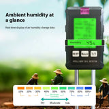 6 in 1 Soil Tester PH Meter Sunlight Ambient Humidity Temp Soil Moisture Tester Nutrient Fertility Detector Garden Soli Analyzer