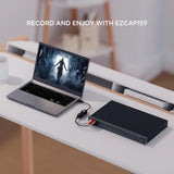 EZCAP159 USB Audio Video Capture Card CVBS RCA AV S-video Video Recording Box for Windows Win10 64bit Mac OS 10.14 or Later PC