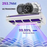 Versatile Handheld Vacuums For Bed, Sofa, Couch, Crib Handheld Bed Cleaner HEPA Filter & Ultrasonic US Plug