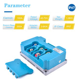 80A 100A Programmable Brushless DC Motor Controller 48V/72V/120V CE Certified for Electric Scooters