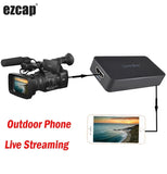 Phone Live Streaming Box Game Recording Plate HDMI USB 2.0 Video Capture Card for IPhone IOS OTG Android Phone Laptop PC Camera