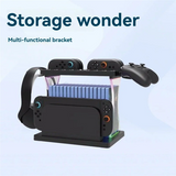 For Switch2 Multi-Function Storage Bracket For Joy-Con Charging Base For Switch2 CD Disc Storage Rack For Switch2