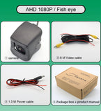 Car Parking Camera For Toyota Hilux AN120 / AN130 Revo 2015 2016 2017 2018 2019 Reserved hole AHD 1080P 170° Rear View Camera