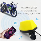 YL-620 Motorcycle Speaker Ring-shaped Bracket for Fixing The Handle BT Calls Music Playback Lighting Mode USB Port Phone Charge