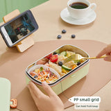 900ml Electric Lunch Box Water Free Heating Bento Box Stainless Steel Food Warmer Portable Thermal Boxes For Office School 220V