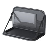Exclusive Car Seat Back Organzing With Foldable Table Tray And PU Leather Finish For Rear Seat Cup Holder Universal Phone Pocket