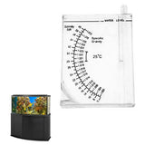 Sea Water Hydrometer Seawater Densimeter Meter Aquarium Water Mud Tester Accurate Automatic Hydrometer For Aquarium Sea Specific