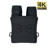 Ponbos Z3 4K UHD 42MP 200M Infrared Binoculars Night Vision Portable Mini 5X Zoom Digital Telescope Camera for Hunting Camping