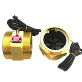 Aluminum Alloy Housing DN80 Hall Flow Meter Water Flow Sensor 3-Inch External Tooth Turbine Flow Meter