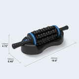 Massage Roller Cordless Deep Tissue - Handheld Muscle & Fascia Relaxation for Legs, Back & Abs - Pain Relief & Recovery Tool for