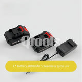 Tufting gun 2-in-1 new lithium battery wireless tufting gun digital display screen with 10 speed adjustable